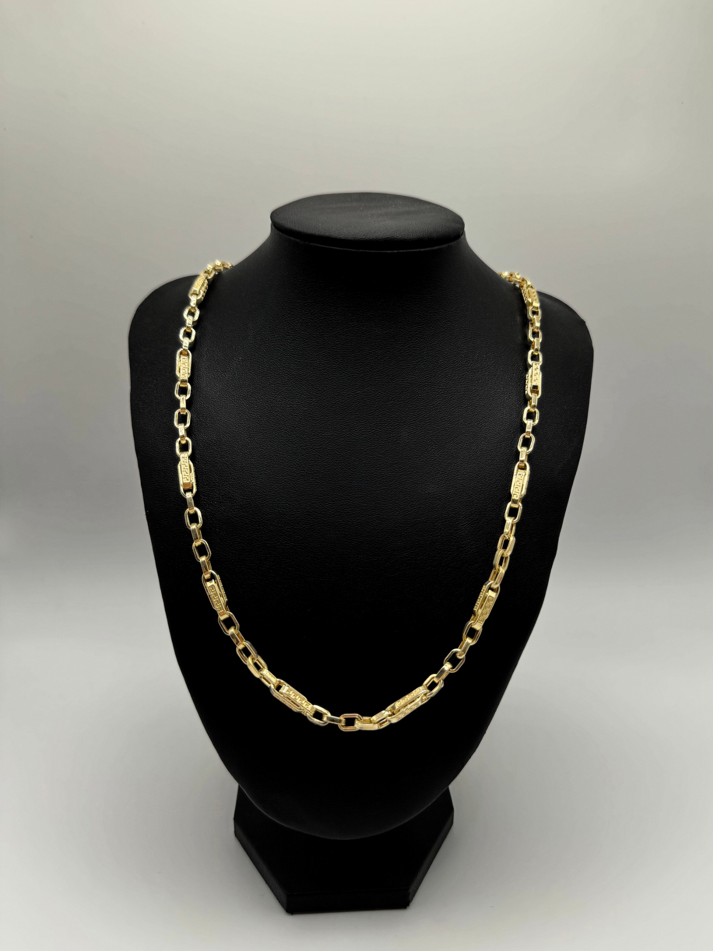 14k Gold Herren-Kette - 585er Gold 17.45g - Stilvolle Männer-Halskette