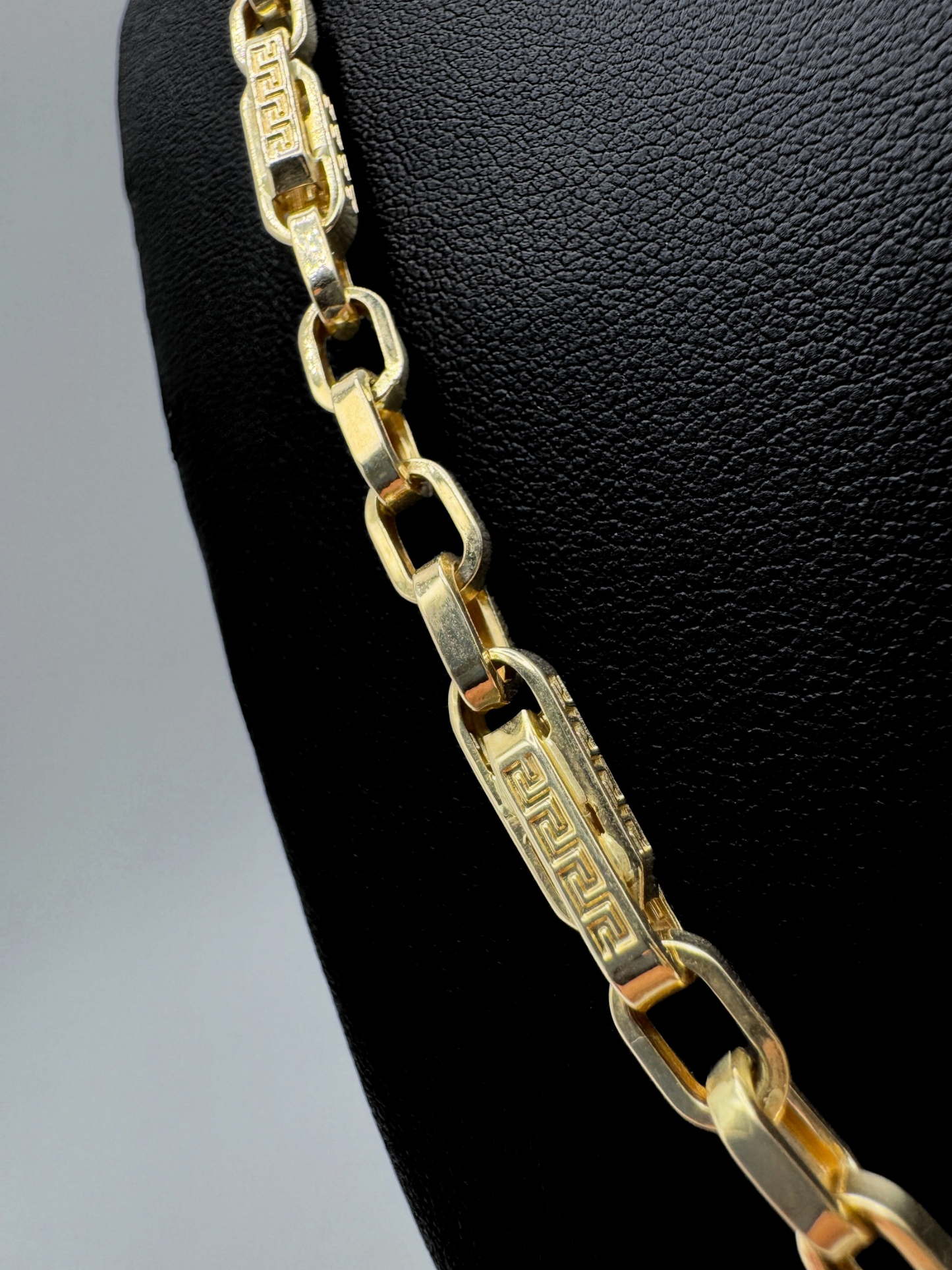 14k Gold Herren-Kette - 585er Gold 17.45g - Stilvolle Männer-Halskette