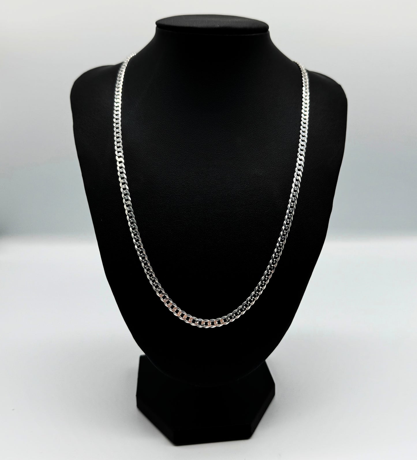 Panzerkette | Silber Halskette | 925er Sterling Silber | 55cm