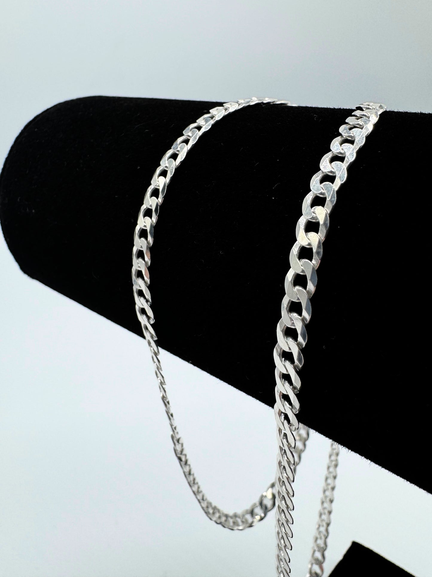 Panzerkette | Silber Halskette | 925er Sterling Silber | 55cm