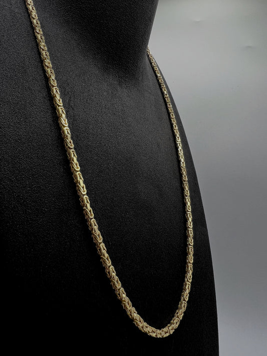 14k Gold Herren- Königskette - 585er Gold 42.2g - Lange 70cm Männer-Halskette
