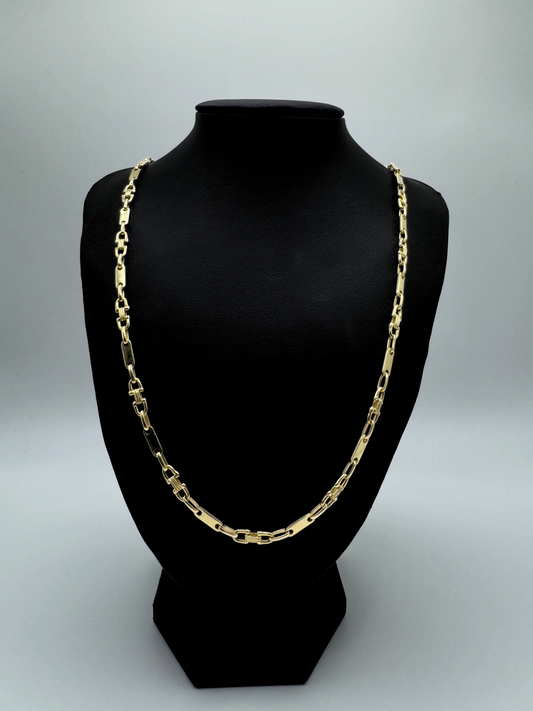 14k Gold Herren-Kette - 585er Gold 31.55g - Massive Männer-Halskette